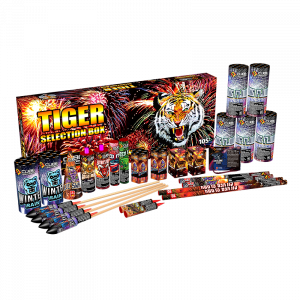 Tiger Selection (26pcs Box) By Cube Fireworks