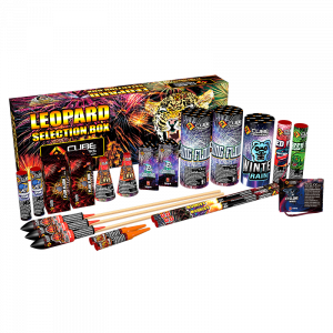 Leopard Selection (21pcs Box) By Cube Fireworks