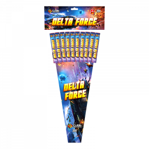 Delta Force Rocket Pack (10pcs) By Cube Fireworks
