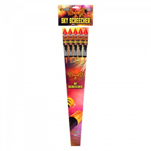 Sky Screecher Rocket Pack (5pcs) By Cube Fireworks