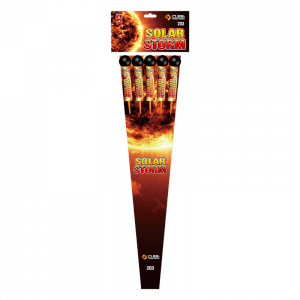 Solar Storm Rocket Pack (5pcs) By Cube Fireworks
