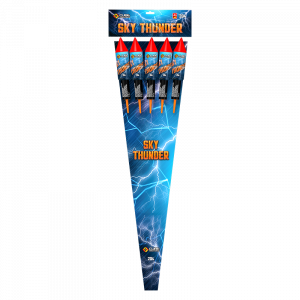 Sky Thunder Rocket Pack (5pcs) By Cube Fireworks