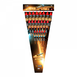 Surgical Strike Rocket Pack (20pcs) By Cube Fireworks