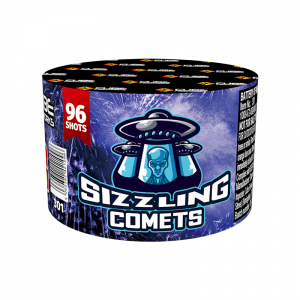 Sizzling Comets 96 Shot By Cube Fireworks