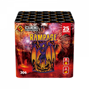 Rampage 25 Shot By Cube Fireworks