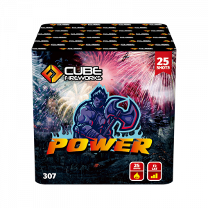 Power 25 Shot By Cube Fireworks