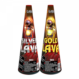 Silver Lava, Gold Lava Fountain By Cube Fireworks