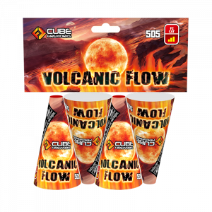 Volcanic Flow (4pcs Pack) By Cube Fireworks