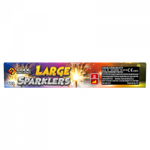 Large Sparkles 5x 10" Pack By Cube Fireworks