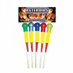 Asteroids Rocket Pack (5pcs) By Benwell Fireworks