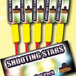 Shooting Stars Rocket Pack (5pcs) By Benwell Fireworks